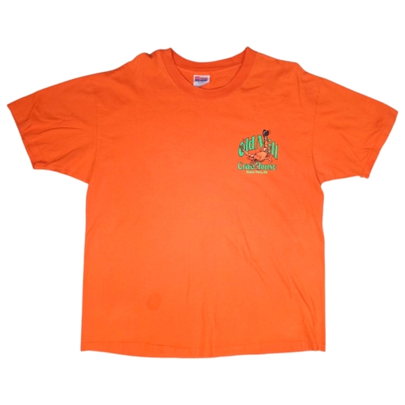 VINTAGE HANES OLD MILL CRAB HOUSE SHIRT - Picture 1 of 6